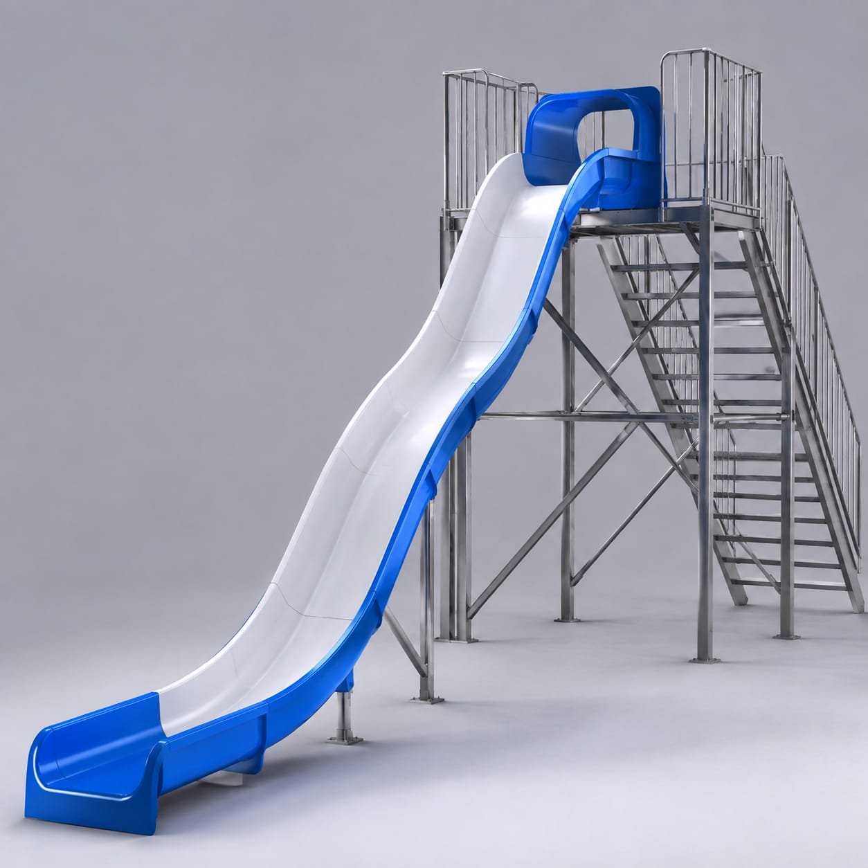 FRP ドロップ ウォータースライド