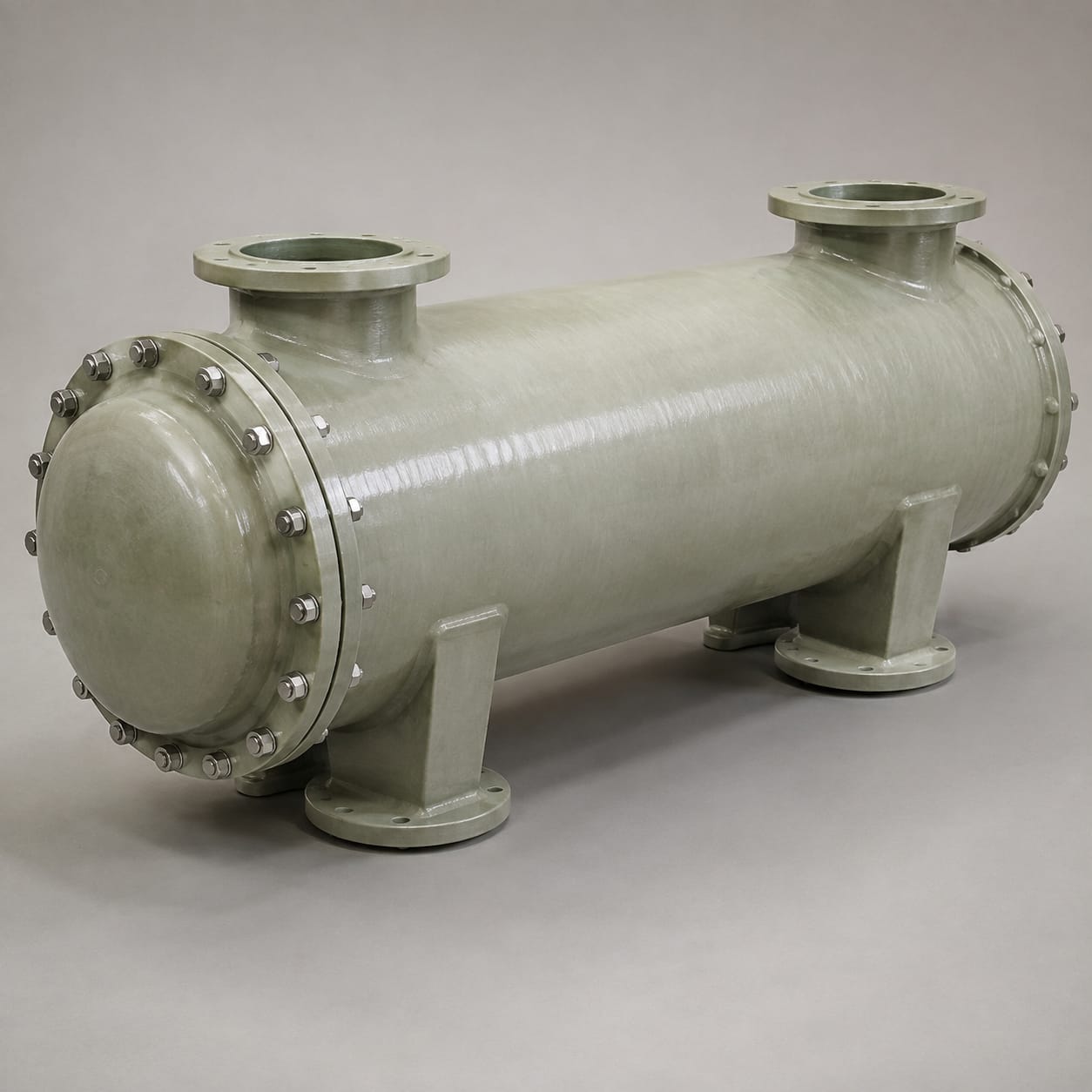 FRP 熱 交換器 カバー