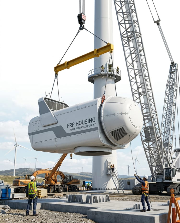 Final Painted FRP Body